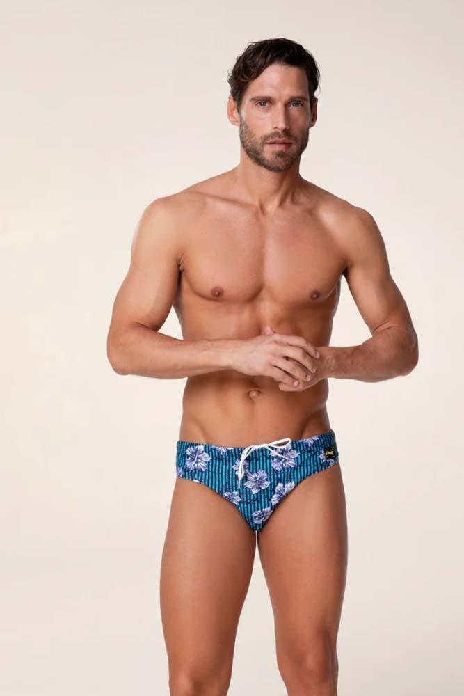 SLIP UOMO AZZURRO FK24-4040 X12 FXXK